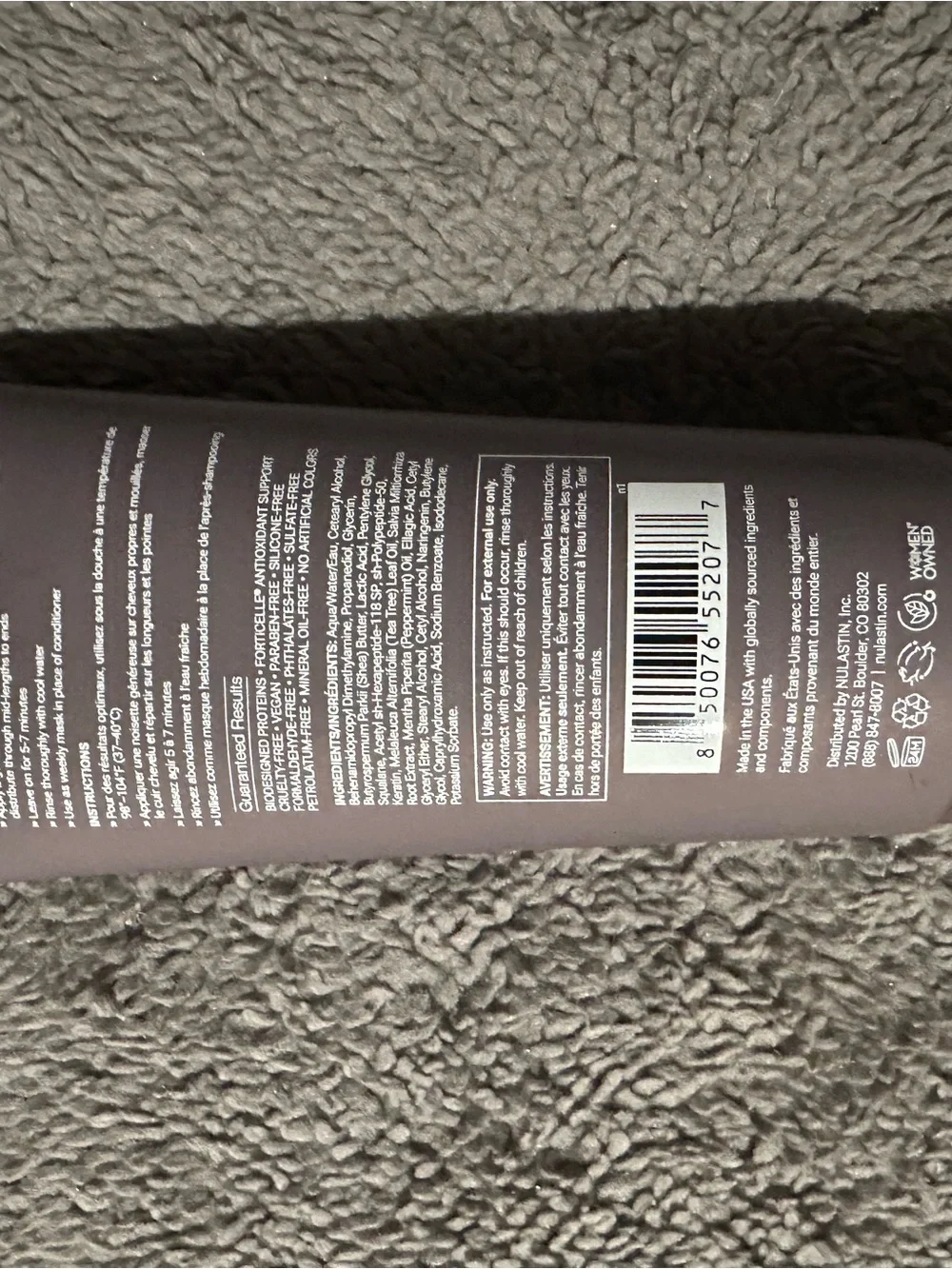 Vibrant Scalp Mask Hair Treatment - Charcoal